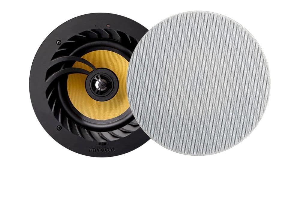Lithe Audio 6.5" Bluetooth 5 In-Ceiling Speakers (Pair)