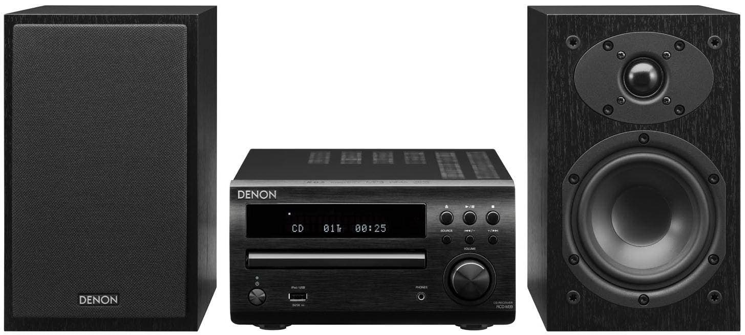 Denon D-M41 Micro Hi-Fi System with CD and Bluetooth
