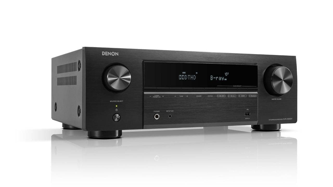 Denon AVR-X580BT 5.2 AV Receiver with Bluetooth