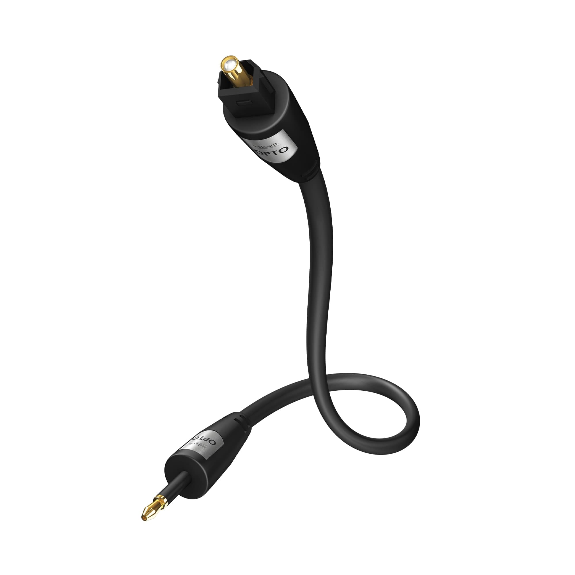 in-akustik Toslink to Miniplug Optical Digital Cable