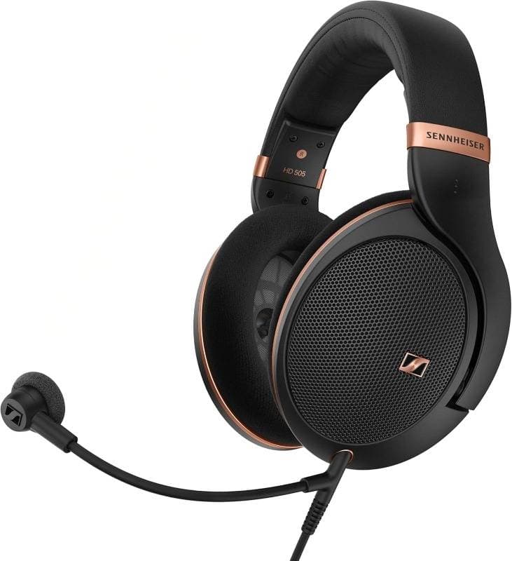 Sennheiser HD 599 Headphones + HD 500 BAM Boom Arm Microphone
