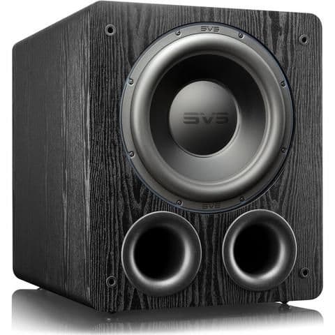 SVS PB-3000 Powered Subwoofer, Black Ash