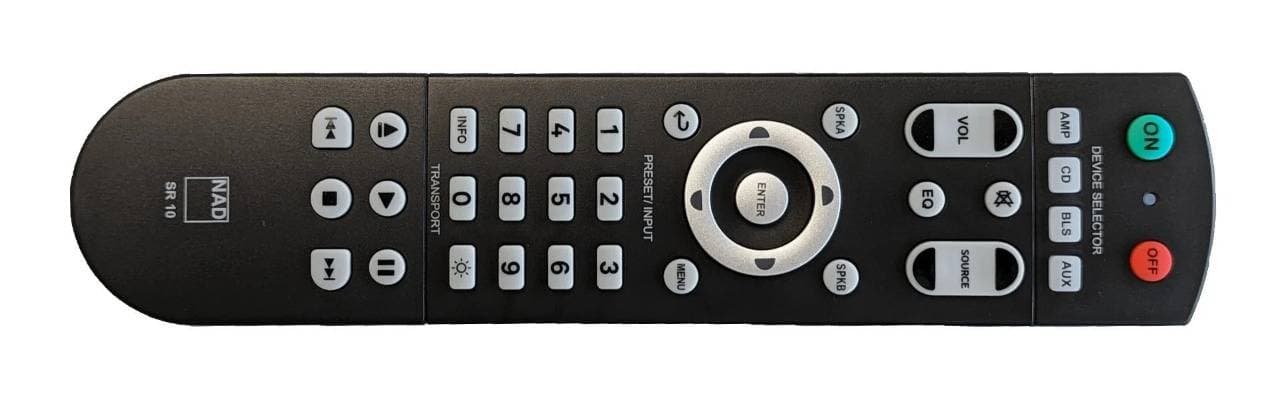 NAD SR 10 Remote Control