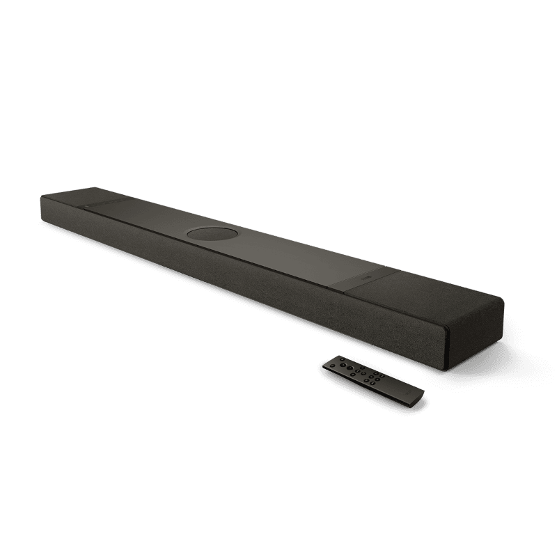 KEF XIO 5.1.2 Soundbar with Kube 12 MIE Subwoofer and KW2 Wireless Kit