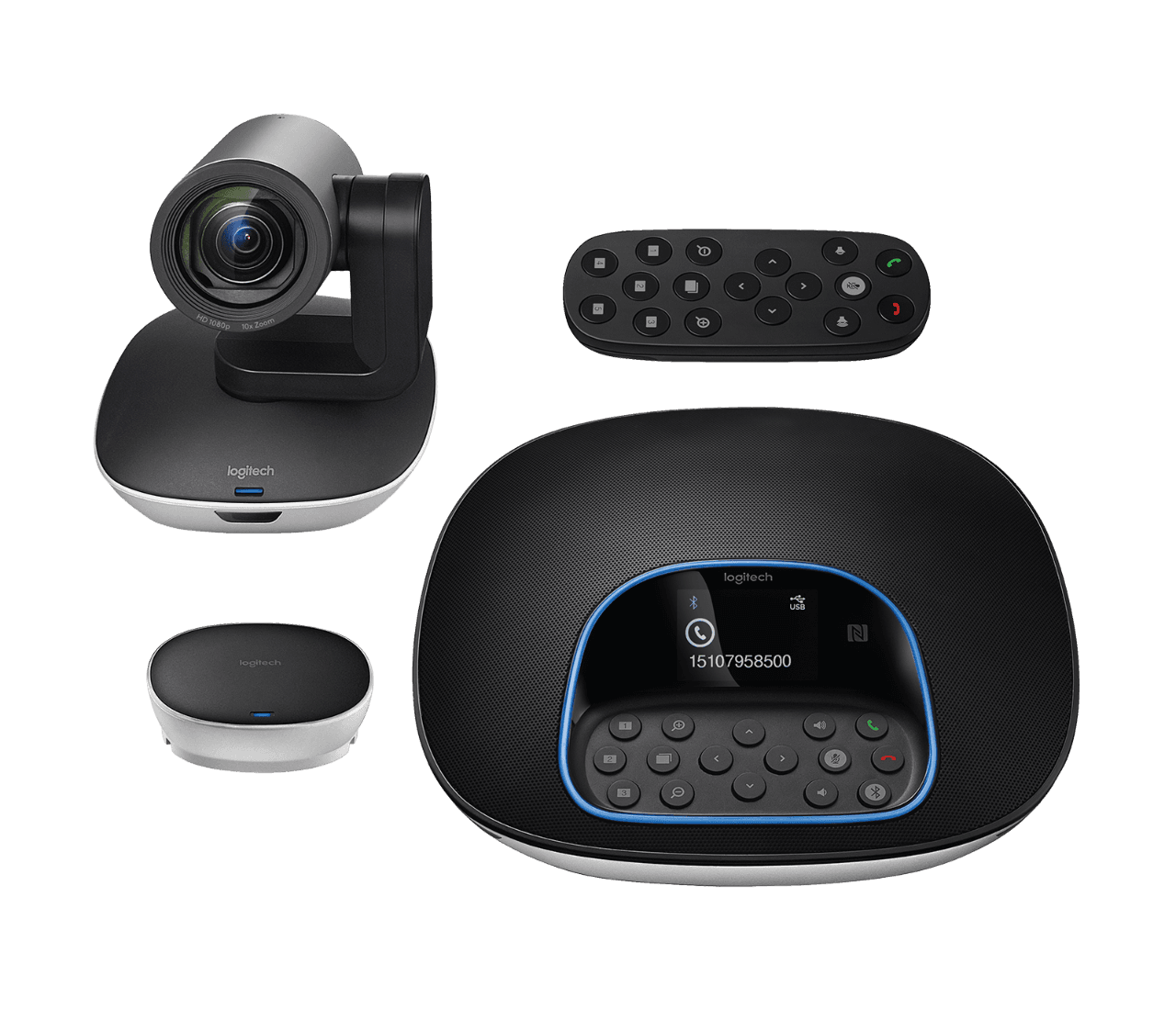 Logitech GROUP Video Conferencing System for Medium to Large Rooms