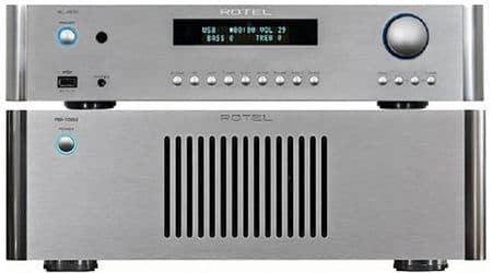 Rotel RC-1572MKII Preamplifier + RB-1582 MKII Power Amplifier