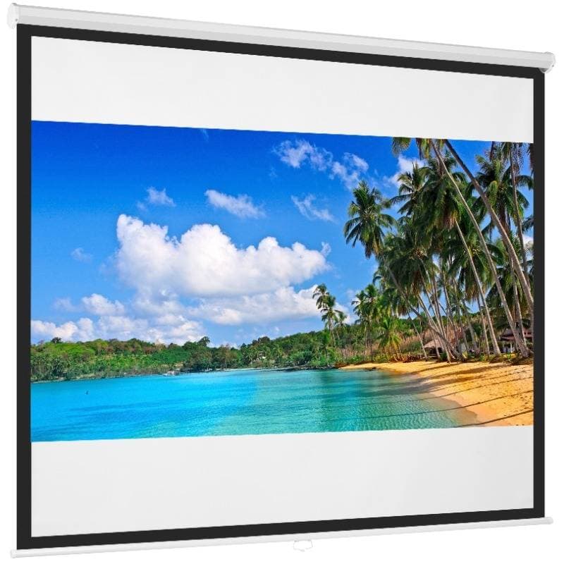 JK M4100 100" 4:3 Manual Pull-Down Projector Screen