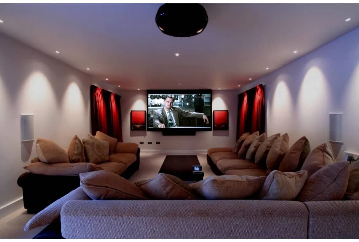 Custom-designed home cinema