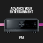 Yamaha Rxv4a Surround Sound Receiver With Musiccast 2